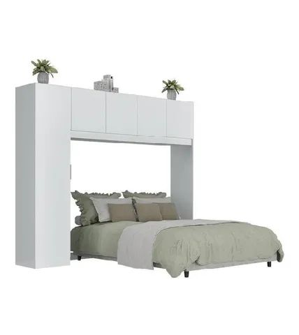Promoção Guarda Roupa 5 Modulos Branco  