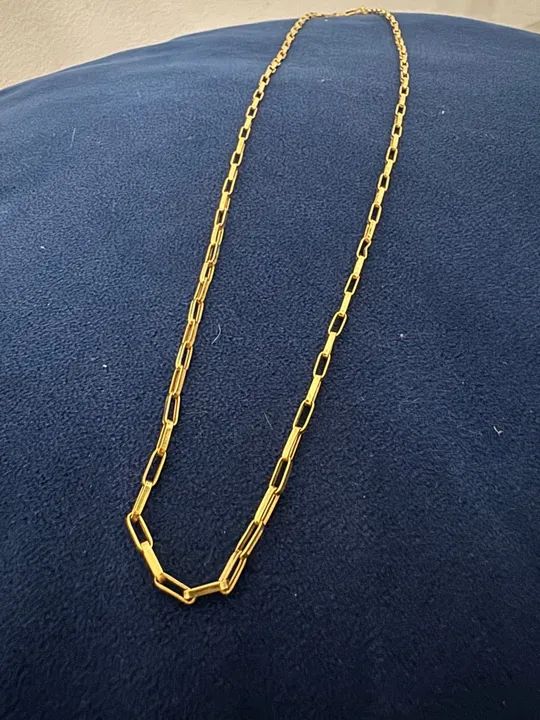 Colar de ouro 18k, 60 cm - Foto 2