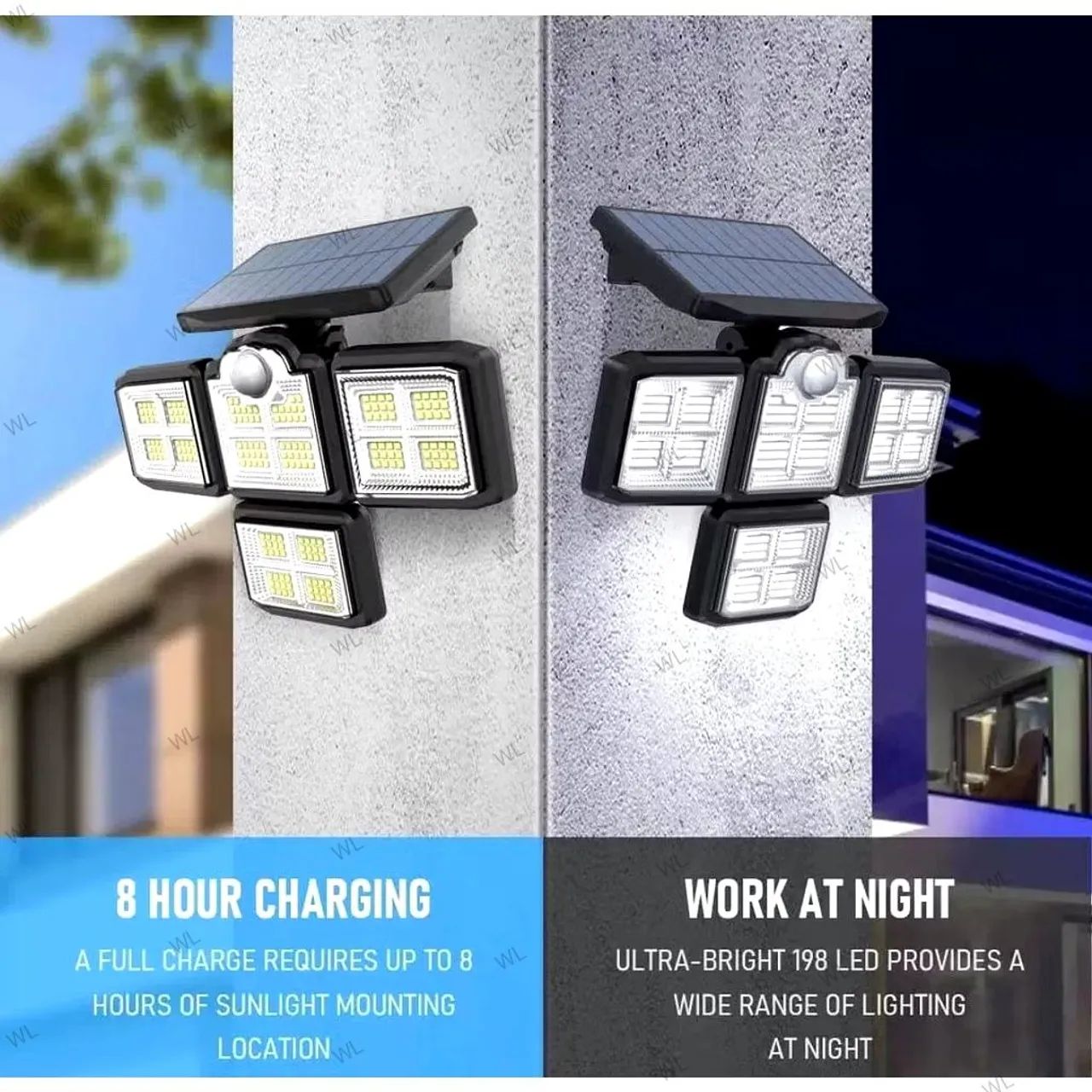 Luminária Solar Led, Giratória e Dobrável com Controle! - Foto 5