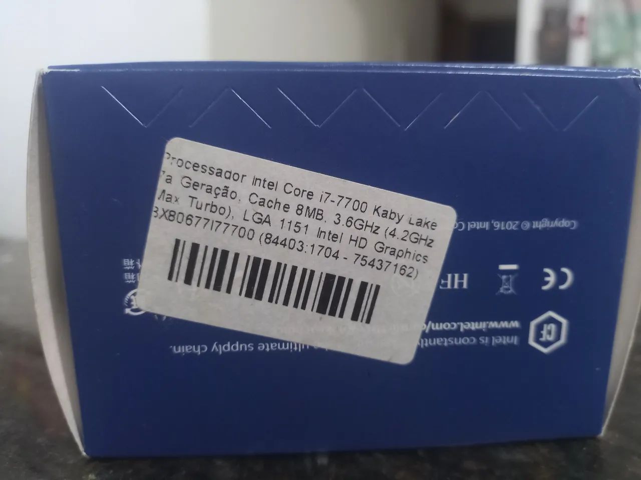 Processador Intel i7 7700 4.2Ghz 7th Geração LGA 1151 8M de Cache, até 4,20 GHz - Foto 4