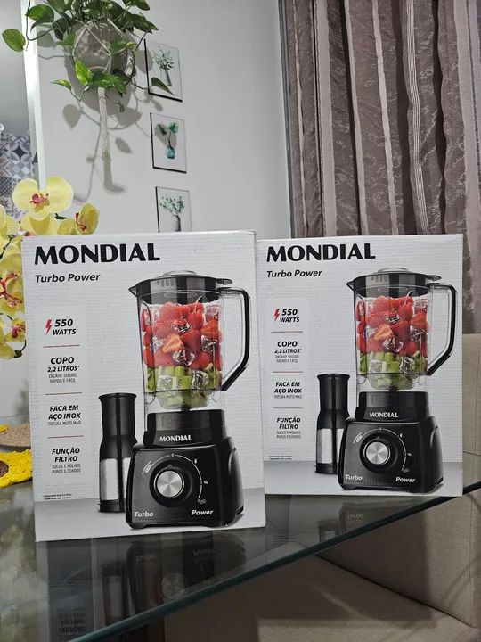 Liquidificador Mondial turbo Power 