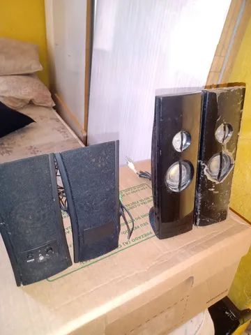 Vende-se dois pares de caixinhas para computador  - Foto 4