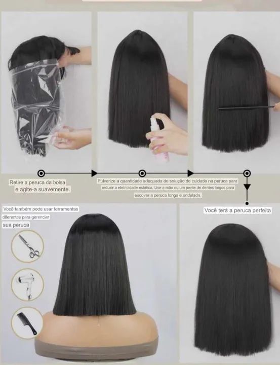 Peruca Corte Chanel PROMOÇÃO - Foto 3