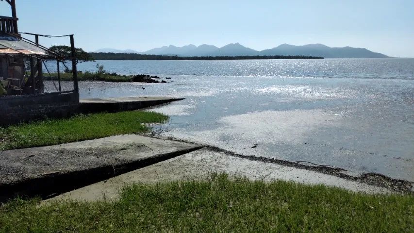 Barco de madeira naval + motor de popa 6 hp - Foto 8