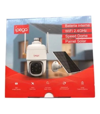 Câmera Ip solar com painel Ipega KP-CA189 - Foto 4