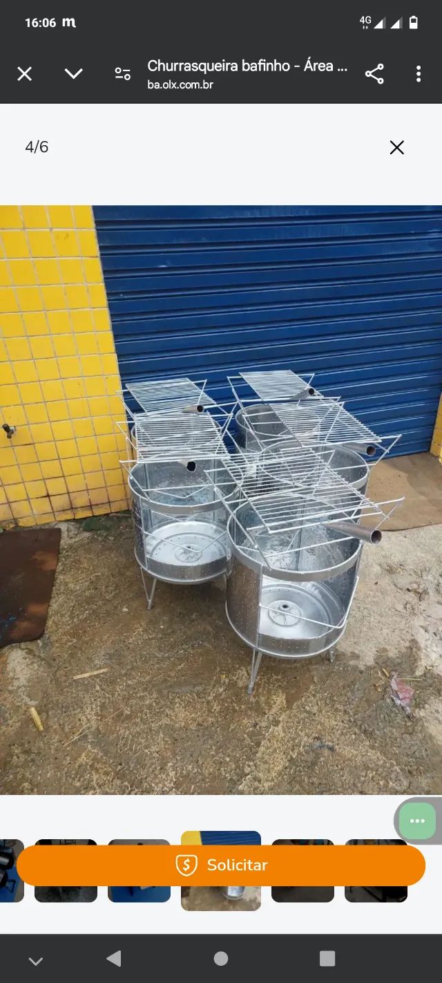 Churrasqueira Para vender frango assado galeto assado espetinho costela churrasquinhos  - Foto 6