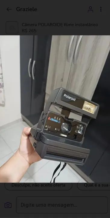 Câmera POLAROIDE filme instantâneo  - Foto 2