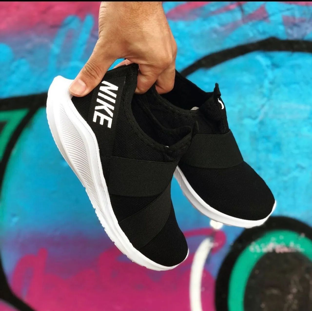 Tênis Nike Slip On Feminino Preto - Novo promoção  - Foto 4