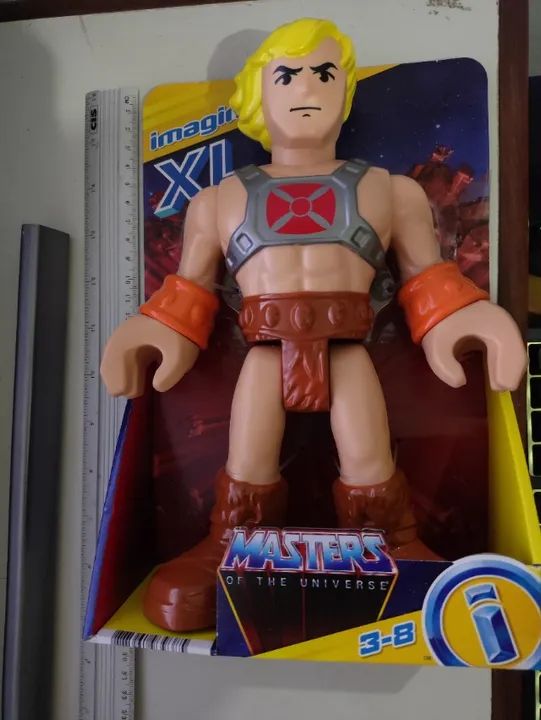 Boneco he-man 26cm Imaginext novo - Foto 4