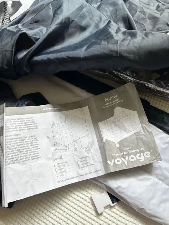 Berço portátil com mosquiteiro - Foto 3