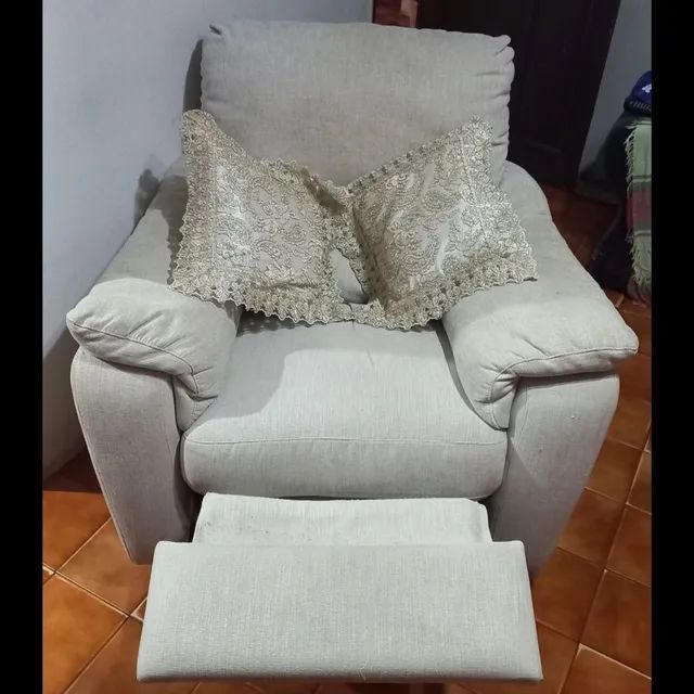 Cadeira do Papai Acolchoada Reclinável