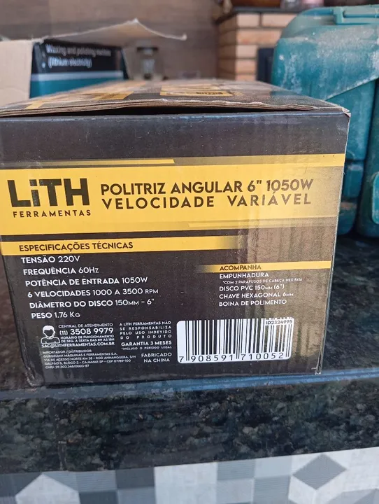 Politriz angular 1050w nova