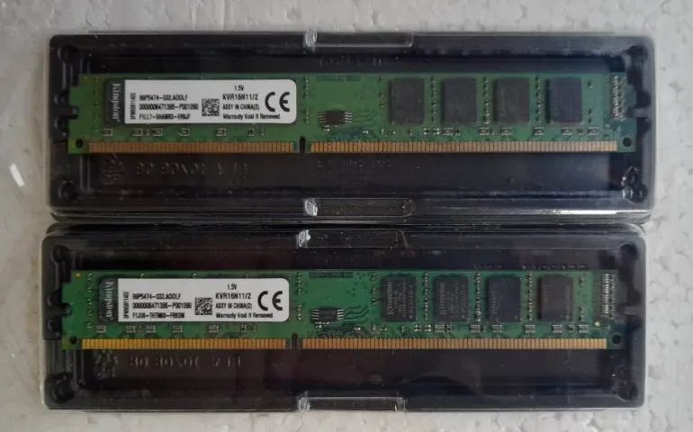 Memória Ddr3 2Gb 1600Mhz Kingston Modelo Slim Semi-Nova - Foto 4