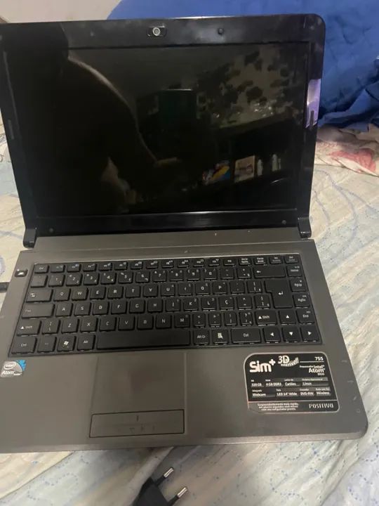 Notebook Positivo Sim+ p/conserto (leia o anúncio) - Foto 2