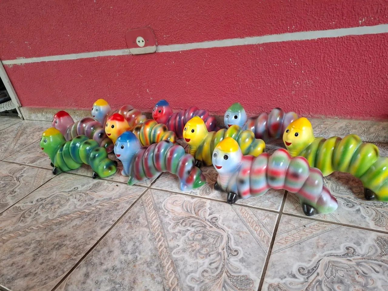 Artesanato em cerâmica branca envernizado  - Foto 4