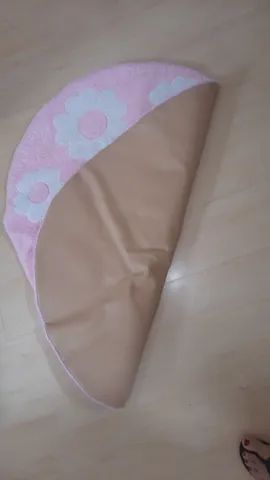 Tapete para quarto infantil rosa  - Foto 3