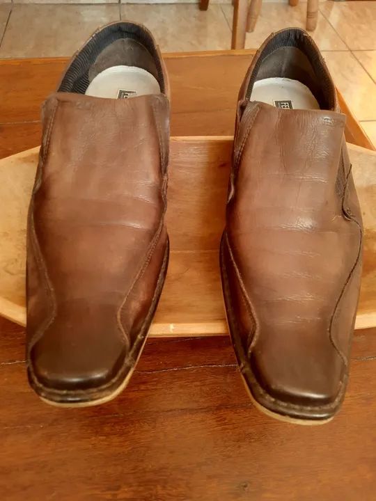 Sapato Ferracini couro legítimo  - Foto 3
