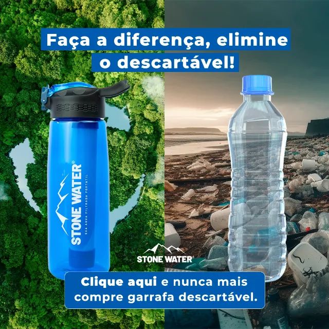 Filtro de Agua Portatil Ultrafiltração em Qualquer lugar Stone Water Curitiba Centro - Foto 4