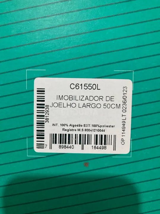 Imobilizador de joelho cirurgia  - Foto 3