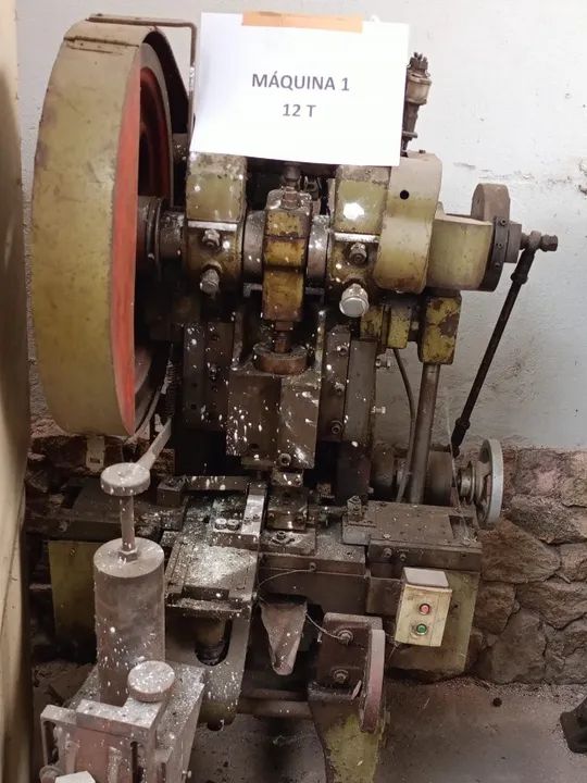 Lote de prensas excêntricas com alimentadores de 12 ton. - Foto 3