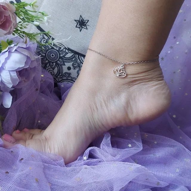 Tornozeleira Flor de Lótus - Foto 4