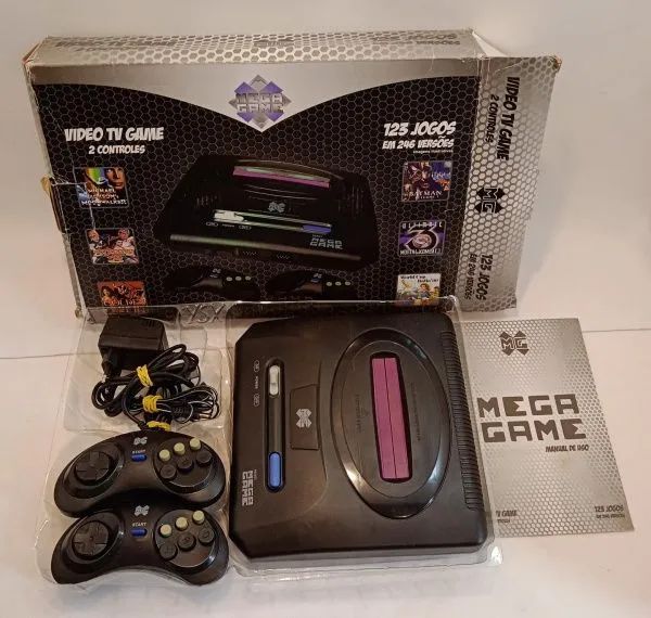 Mega X Game - Mega Drive 246 Jogos - Console Retro - Foto 2