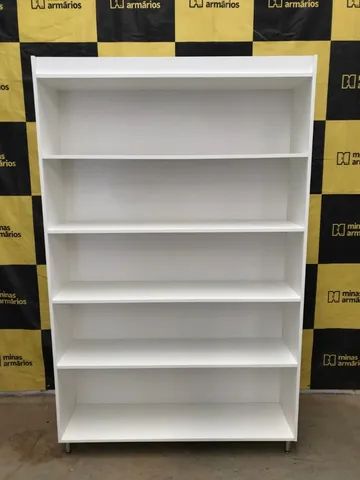 Estante multiuso 182x120x30 com pés de inox