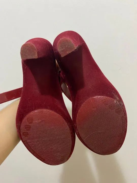 Salto Melissa Vinho - Temptation  - Tam. 36 - COM CAIXA - Foto 3