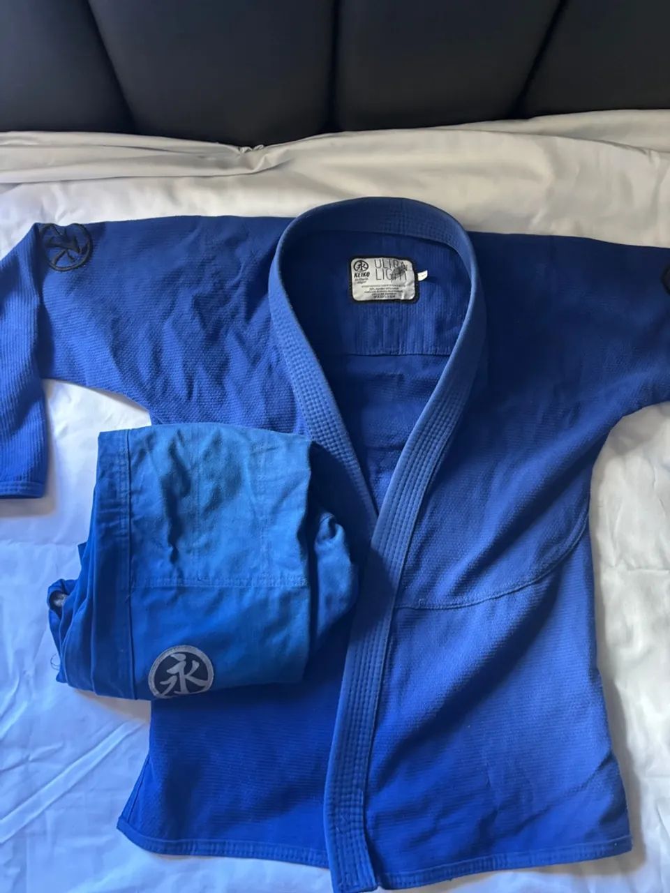Kimono de Jiu-Jitsu Azul keiko a1 - Foto 2