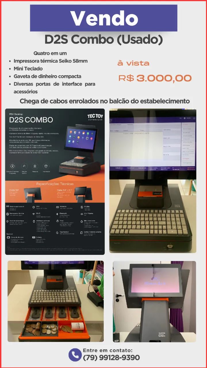 D2S Combo para Comércio