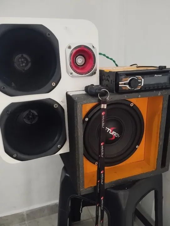 Som Automotivo Completo - Pioneer, Subwoofer e Alto Falantes