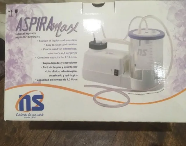 ASPIRAmax - Aspirador de secreções Clínico.