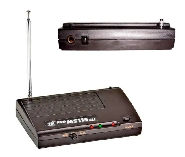 Microfone Sem Fio Vhf Headset + Lapela Tsi Ms115cli-vhf - Foto 2