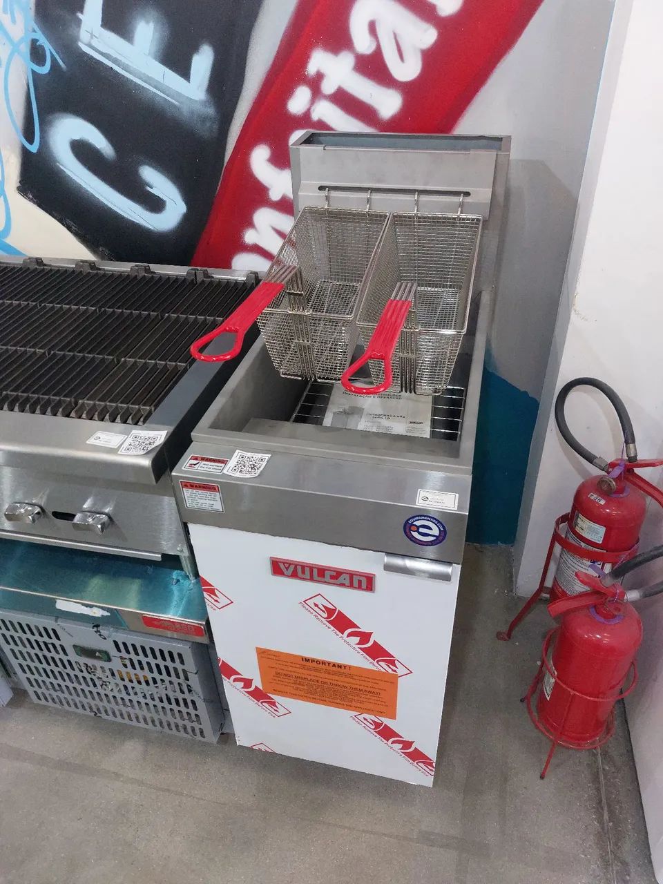 Fritadeira Vulcan LG300 pronta entrega 