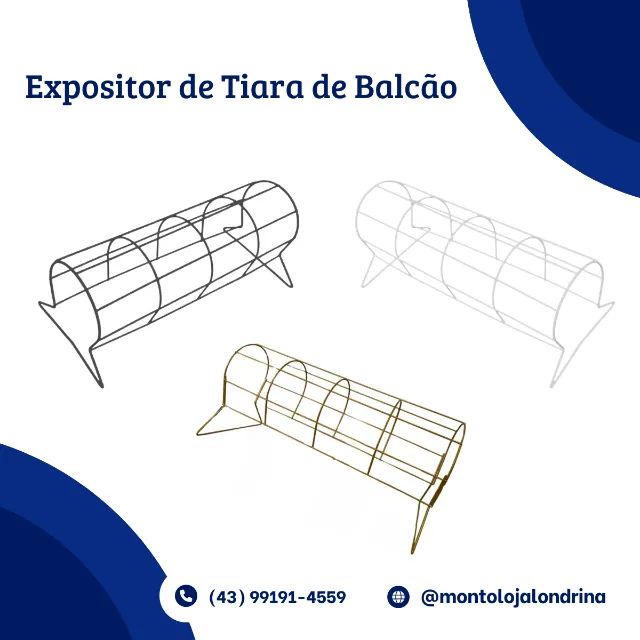 Expositor de Tiara de Balcão 