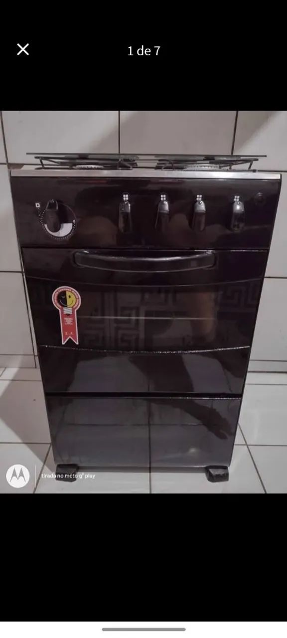 Fogão 4 bocas top marca Esmaltec