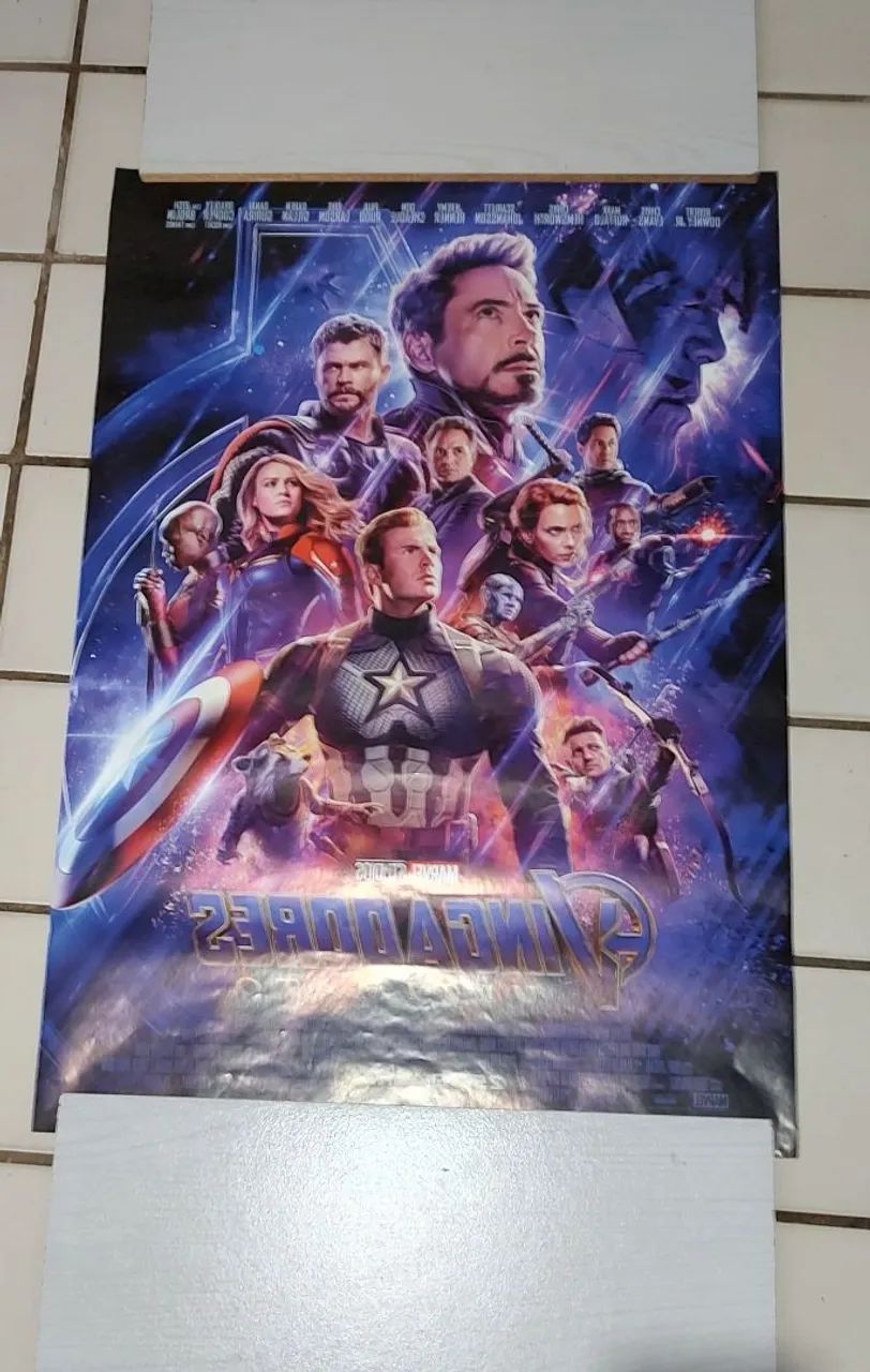 Pôster Original de Cinema - Vingadores: Ultimato (2019) - CineSystem