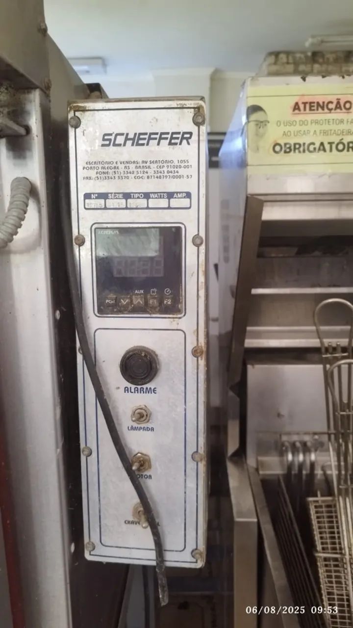 Forno a gás industrial Scheffer  Modelo TSG80, 220V - Foto 3