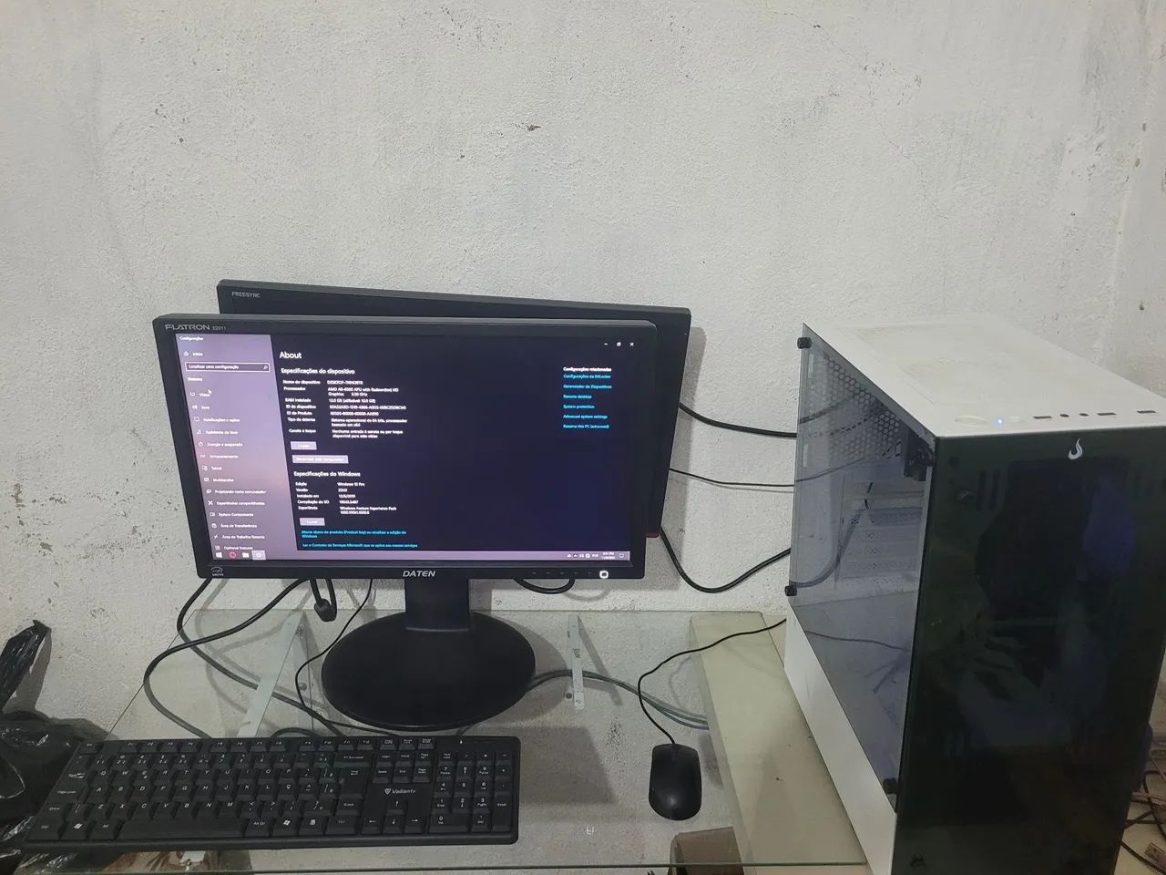 PC gamer amd a8 6500b placa de vídeo hd8570D 12gb Só hoje 1500$ Zap: + * - Foto 5