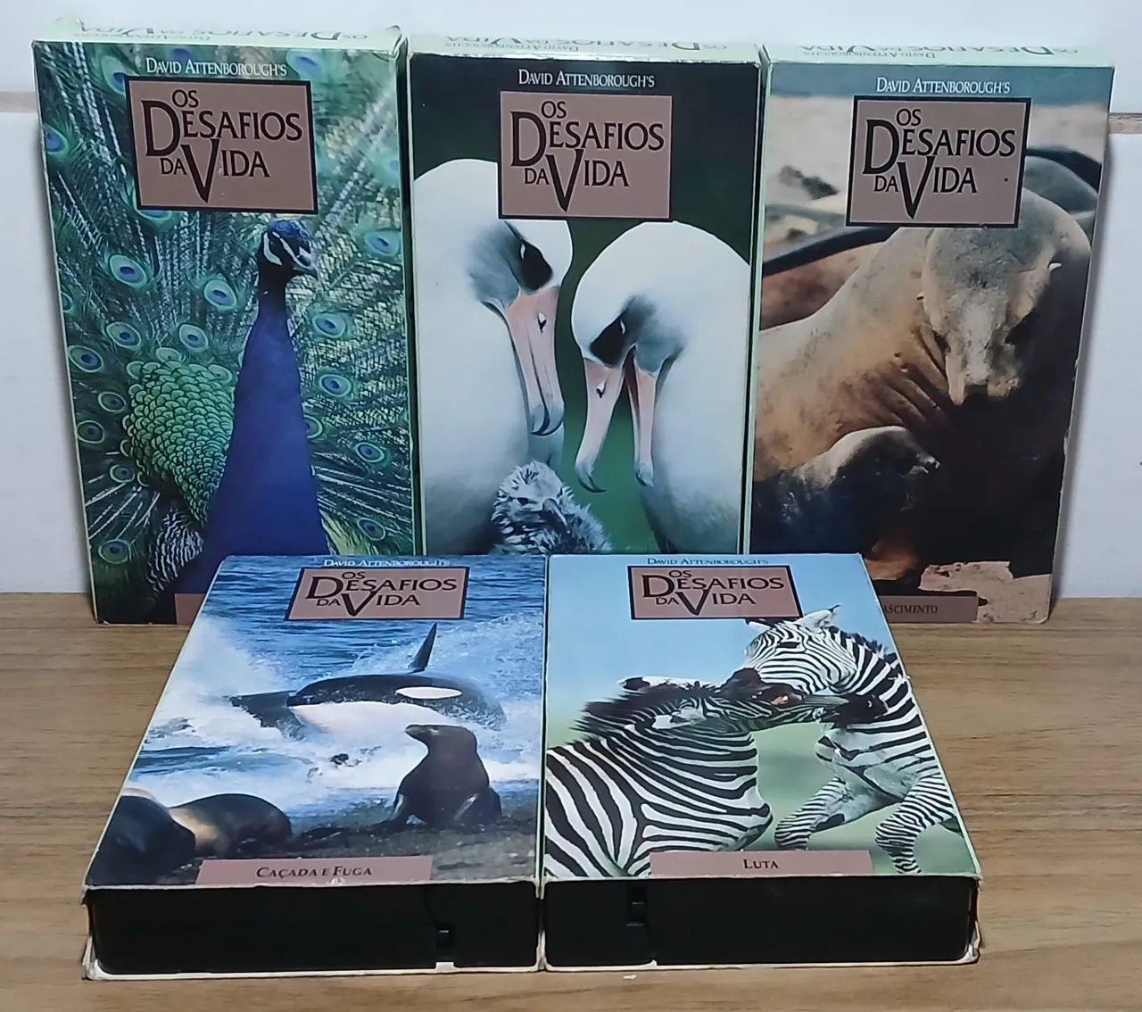 Coleção vhs Os Desafios da Vida - David Attenborough - Foto 2