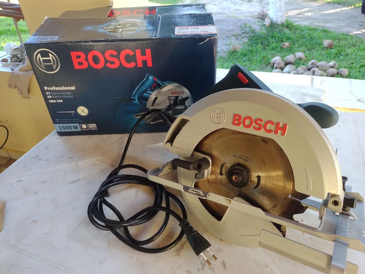 Serra Circular Bosch GKS 150 - Profissional