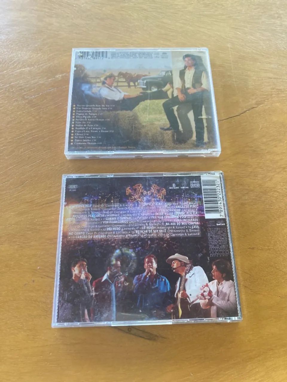 Chitãozinho e Xororó e Amigos - Lote c/ 2 CDS + BRINDE - Foto 2