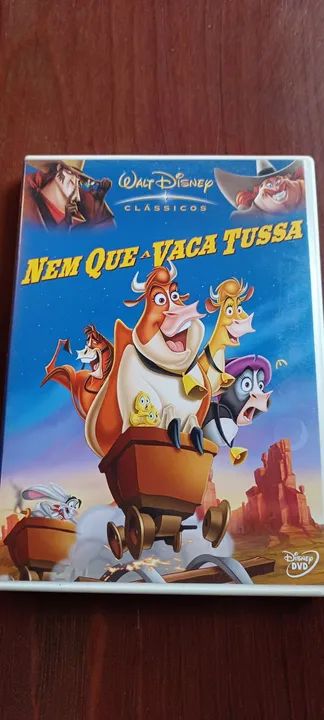 DVD Nem Que a Vaca Tussa - Clássico Disney