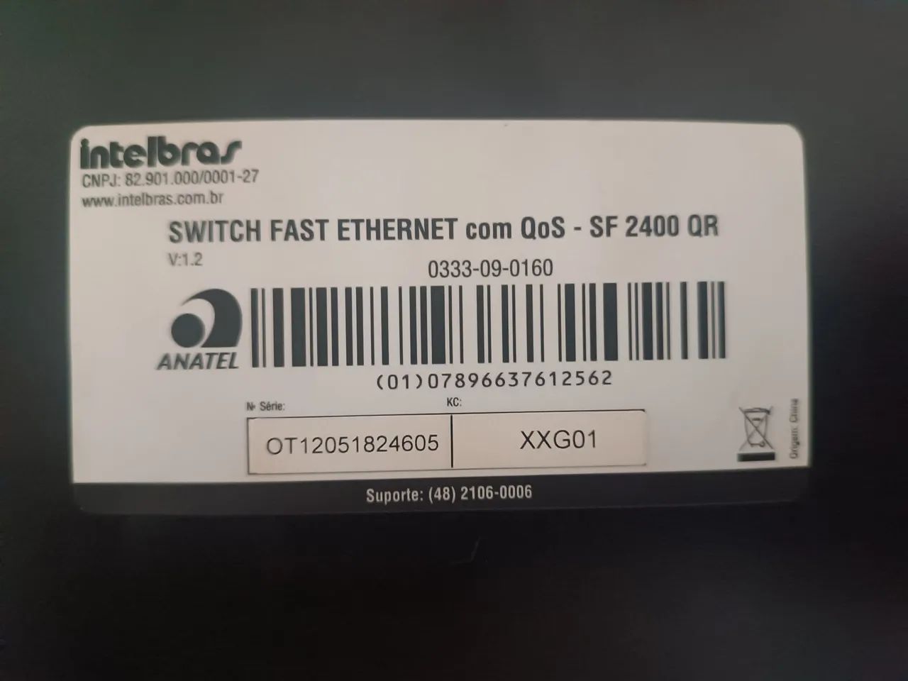 Switch Intelbras SF 2400 QR 24 Portas Fast Ethernet - Foto 3