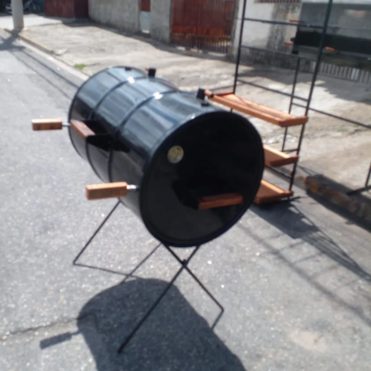 Churrasqueira de tambor  - Foto 5