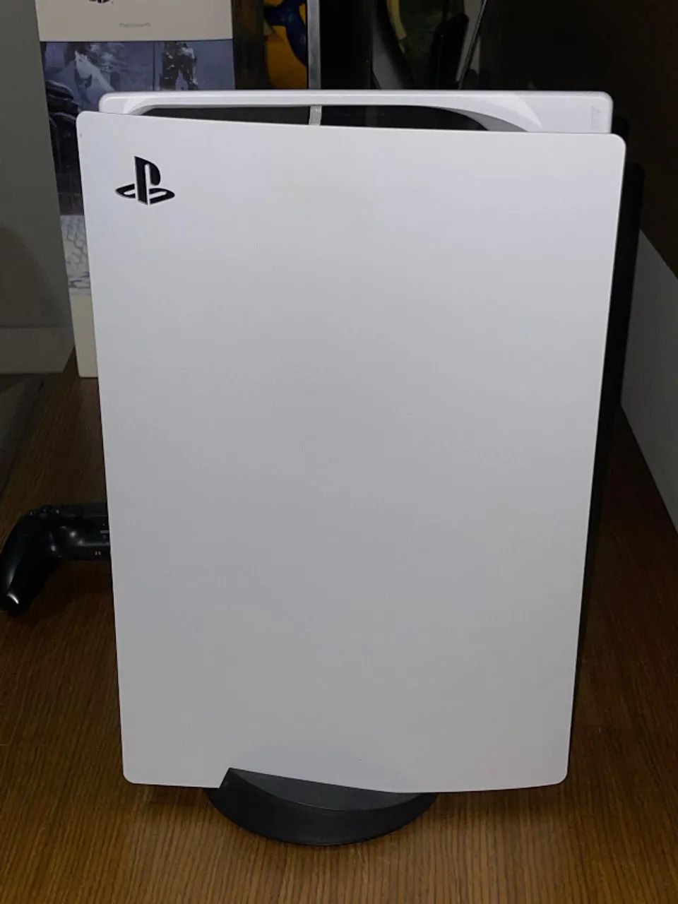 Ps5 controle Preto e 5 Jogos GoW Ragnarok, FF XVI, FF 7 Rebirth, Astrobot e Rise of Ronin - Foto 2