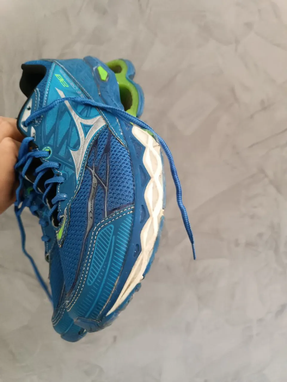 Tênis Mizuno Wave Dynamotion Fit Azul