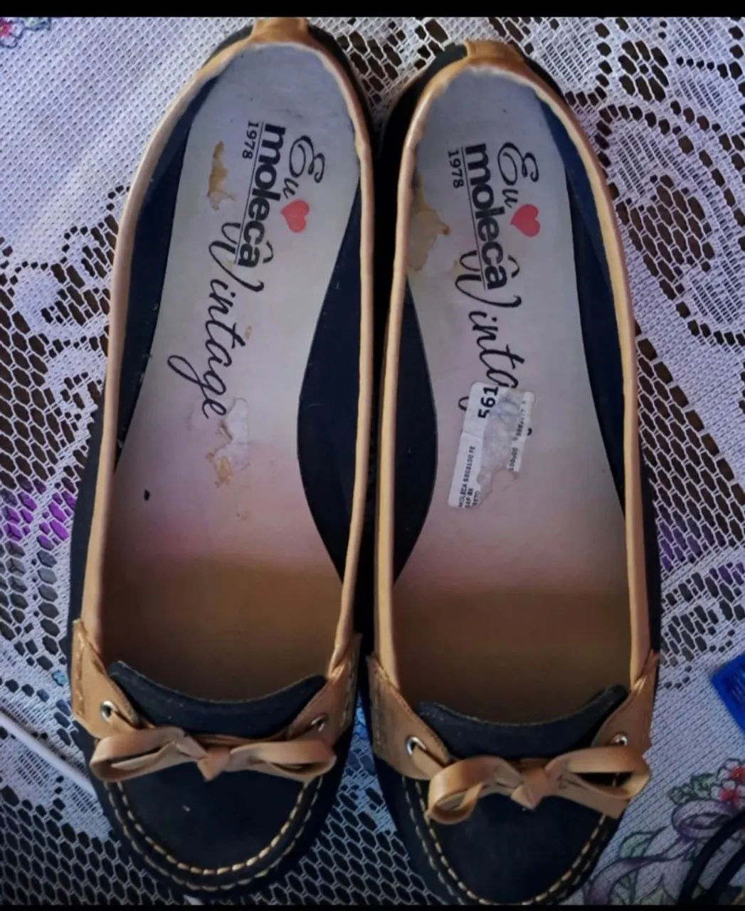 Sapatilha Moleca Vintage tamanho 38