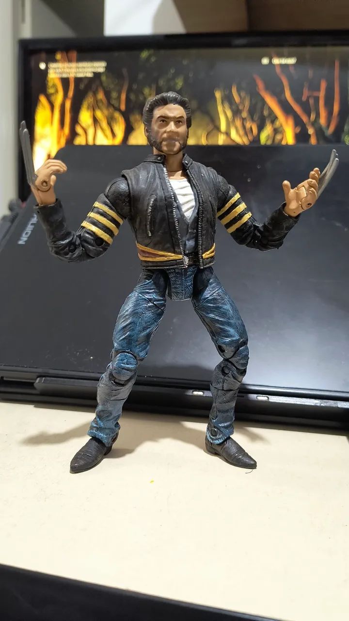 Wolverine Hugh Jackman - Marvel Legends - Toybiz - 2003 - RARO