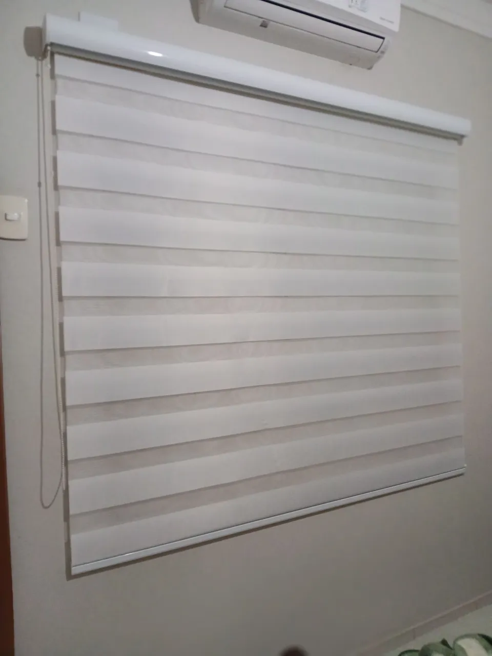 Persiana horizontal para decoração